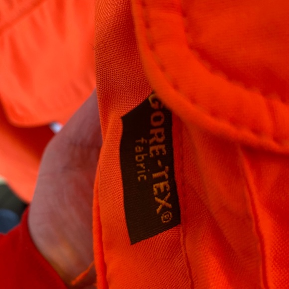 VINTAGE Remington Orange Hunting Goretex Thermolite Hunting Coat Jacket M - Picture 8 of 8